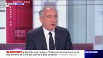 Rouvrir les écoles ? François Bayrou soutient 