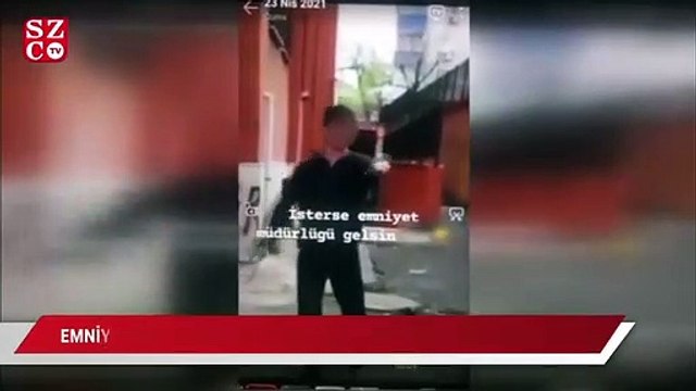 Emniyet birimlerine hakaret edip, havaya ateş eden şüpheli yakalandı