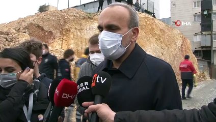 Başkan Baltacı, 4 kişinin öldüğü yangın yerinde incelemelerde bulundu