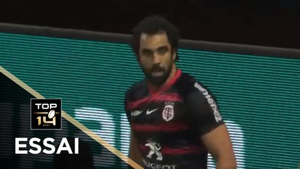 TOP 14 - Essai de Yoann HUGET (ST) - Toulouse - Racing 92 - J22 - Saison 2020/2021