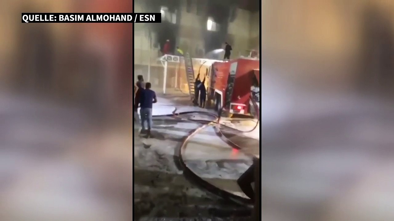 Feuer auf Corona-Intensivstation in Bagdad: Mehr als 80 Tote