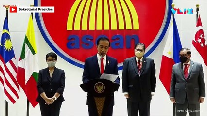 Jokowi Sodori 3 Permintaan Komitmen Terkait Krisis Myanmar