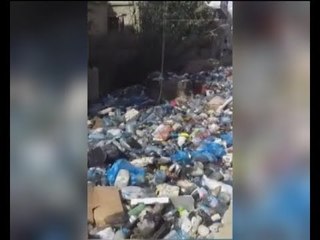 أوّل شتوة تحمل معها كارثة بيئية :   نهر الغدير في حي السلم تحول الى نهر من النفايات