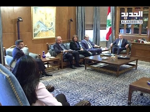 وفد من شركة ماكينزي في عين التينة لعرض الخطة الاقتصادية – جويل الحاج موسى