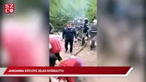 Jandarma köylüye silah doğrulttu