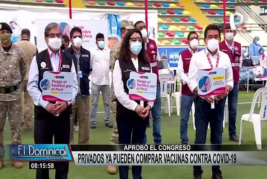 Vacuna Covid-19: Congreso aprobó ley que autoriza a privados a adquirir dosis