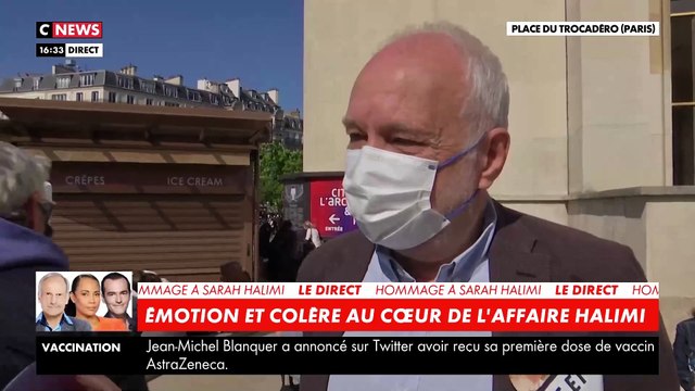Justice pour Sarah Halimi - L'acteur François Berléand présent dans la manifestation à Paris : Pour la première fois de ma vie j'ai honte d'être Français. J'ai honte de la justice de mon pays