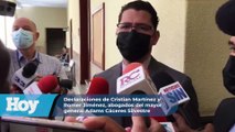 Declaraciones de Cristian Martínez y Romer Jiménez, abogados del mayor general Adams Cáceres Silvestre