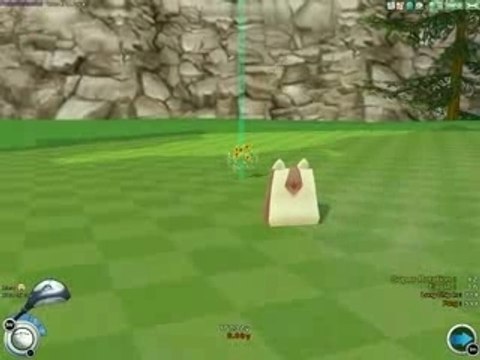 pangya pentes enchantées trou 11 Chip-in