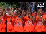 موظفو الأونروا يتظاهرون في غزة - عنان زلزلة
