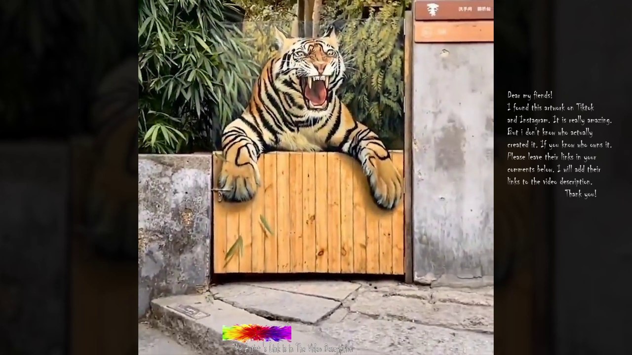Creative Wall Art | Amazing Wall Painting on Tiktok & Instagram That Will Inspire Your Creativity 01