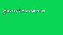 Lying Up a STORM  Best Sellers Rank : #3