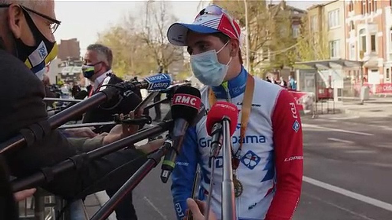 D. Gaudu, 3ème de LBL : "Très heureux d'aller chercher ce podium"