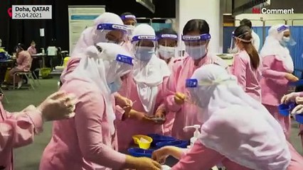 شاهد: حملة التطعيم ضد "كورونا" في قطر تتجاوز عتبة الـ1.4 مليون جرعة