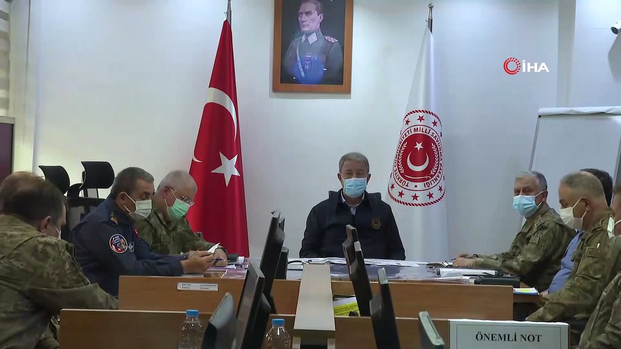 Bakan Akar, 'Pençe-Şimşek ve Pençe-Yıldırım operasyonlarında 31 terörist etkisiz hale getirildi'