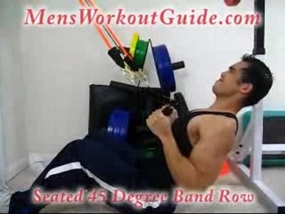 Exercise of the Day: Seated 45 Degree Band Row