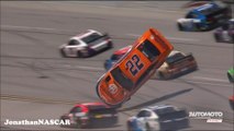 Logano flip Talladega 2021 NASCAR Cup Series