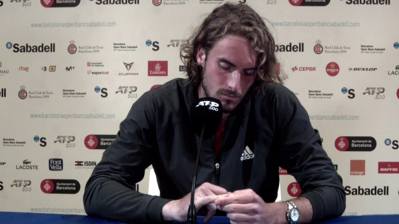 ATP - Barcelone 2021 - Stefanos Tsitsipas : "I was two centimeters away from beating Rafael Nadal"