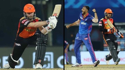 Télécharger la video: IPL 2021 : SRH సూపర్ ఓవర్ లో Short Run, Kane Williamson ఒక్కడే.. | SRH Vs DC || Oneindia Telugu