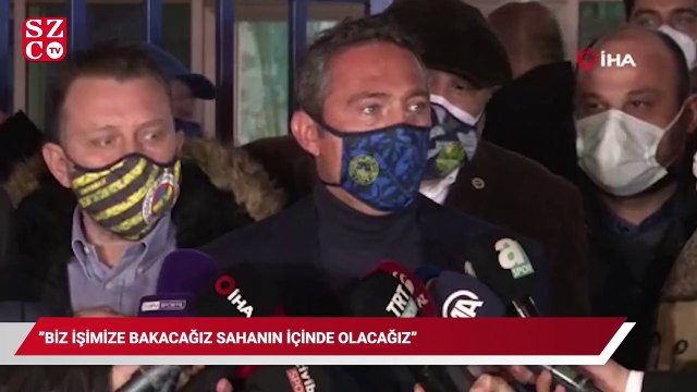 Başkan Ali Koç: “Biz işimize bakacağız, sahanın içinde olacağız”