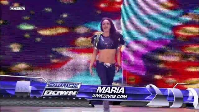 Maryse And Michelle Mccool Vs Gail Kim And Maria - SD Apr 3 2009