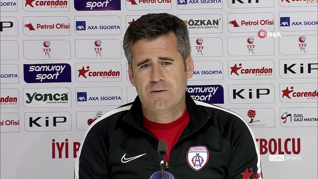 Altınordu - GZT Giresunspor maçının ardından