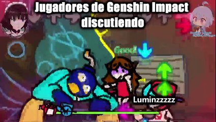 Pelea de jugadores de genshin | Edicion