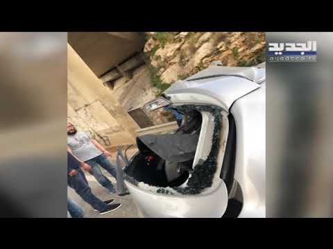 مذيعة الجديد سراة صالحة تنجو بأعجوبة من حادث سير مروع - محسن المختفي