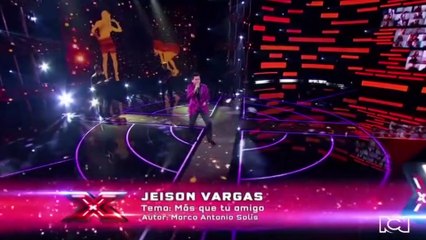 Entre lágrimas y su grito de batalla, Jeison Vargas se despide del Factor X