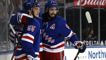 Zibanejad records seventh NHL hat trick