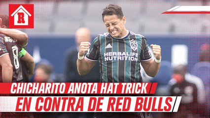 Chicharito Hernández anotó hat-trick en partido contra New York Red Bulls