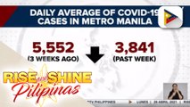 Pagbaba ng COVID-19 cases sa NCR at mga karatig na lalawigan, resulta ng mahigpit na lockdown