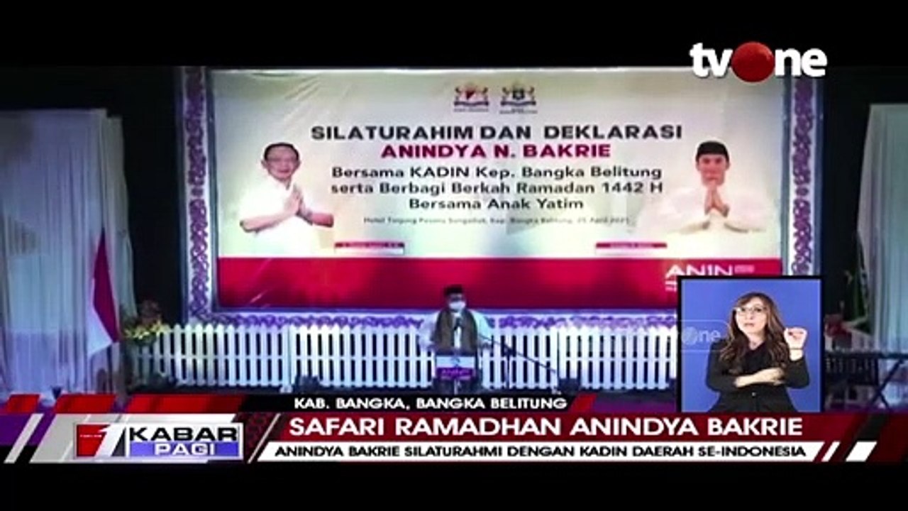 Safari Ramadhan, Anindya Berkunjung  ke Bangka...