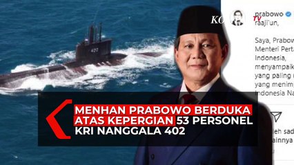 Menhan Prabowo Berduka Atas Kepergian 53 Personel KRI Nanggala 402