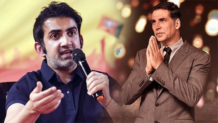 Akshay Kumar's BIG DONATION To Gautam Gambhir Foundation