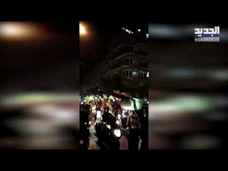 درجات نارية ترفع أعلام "حركة أمل" و "حزب الله" تجوب شوارع بيروت