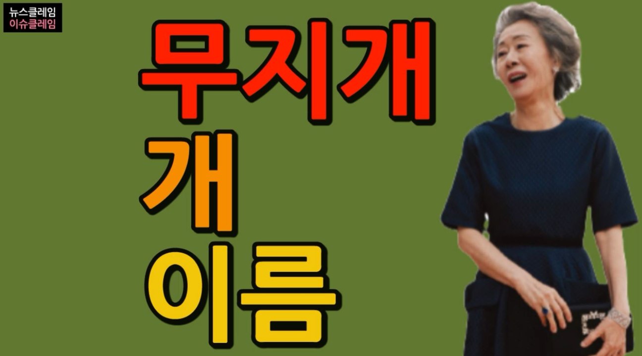 윤여정 아카데미 수상 속 빛난 ‘개·무지개·이름’