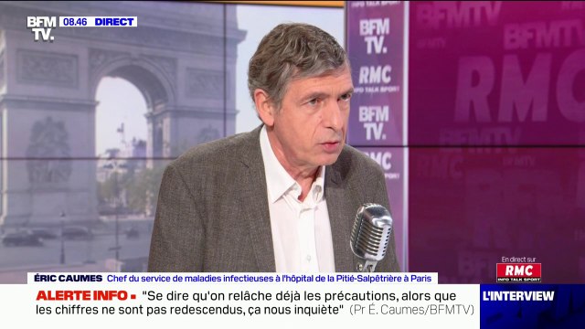 Pr Éric Caumes: Il va falloir accepter le risque raisonnable, qui va devenir de plus en plus faible au fur et à mesure que l'épidémie avance