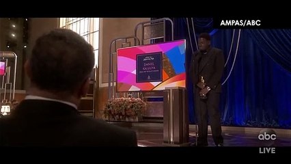 Daniel Kaluuya remembers Fred Hampton in his Oscar acceptance speech