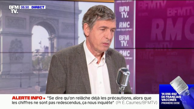 Pr Éric Caumes: Le variant brésilien, sud-africain et ceux qui ont acquis certaines mutations représentent 10% en région parisienne