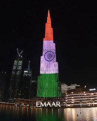 StayStrongIndia: तिरंगे के रंग में रंगा बुर्ज खलीफा, कोरोना से जंग में UAE ने बढ़ाई भारत की हिम्मत