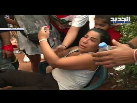 إشكال بين المتظاهرين والقوى الأمنية في رياض الصلح