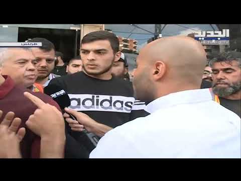 حراس المدينة يستنكرون الشعارات المسيئة ويقفلون المنصة في ساحة النور في طرابلس