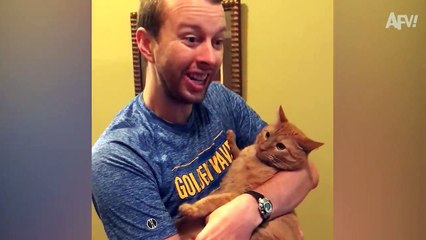 Squirrel Rescue Turned Attack!  | Funniest Animals | Afv 2021