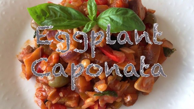 eggplant caponata recipe | ナスのカポナータ | 西西里岛酸甜茄子 - hanami