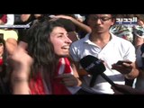 طلاب الجامعة اللبنانية فرع الحدث يعتصمون في باحة الجامعة مطالبين بحقوقهم