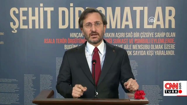 İletişim Başkanı Fahrettin Altun ve Bakan Akar'dan Biden'a tepki