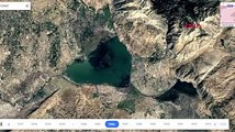 Gölleri vuran kuraklık, 36 yıllık uydu fotoğraflarıyla belgelendi