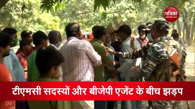 West Bengal Assembly Elections 2021: वोटिंग के बीच TMC सदस्यों और BJP पोलिंग एजेंट के बीच झड़प, देखिए वीडियो