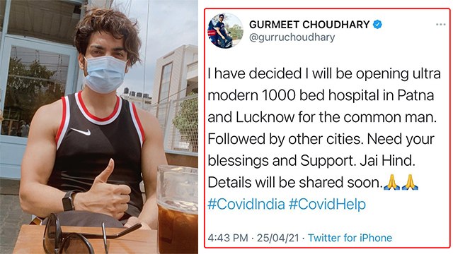 Gurmeet Choudhary To Open Ultra-Modern Hospitals In Patna And Lucknow